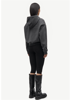 Saseven hoodie 15697 Black Pigment Samsøe 